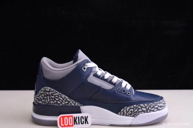 MIDNIGHT NAVYCT8532-401 JORDAN AIR 3 0801